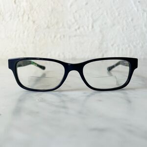 Tory Burch Eyeglass Frames Navy Blue Rectangle Women's Glasses TY2067 1616 50mm